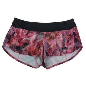 Lululemon Speed‎ Up Short 2.5" Pink W7ANSR Women's 10 Running Shorts Active
